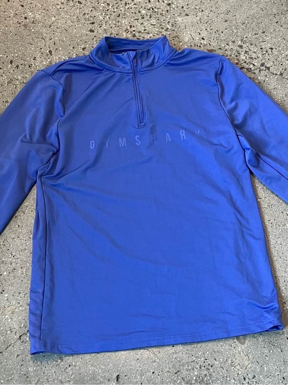Gym Shark Quarter Zip Pullover Large